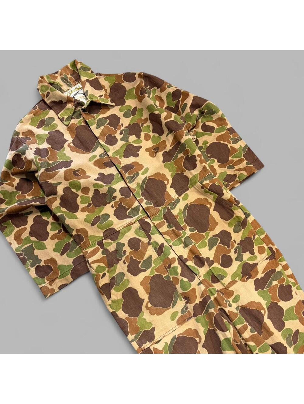 1970s Cabela’s Duck Camo Coveralls